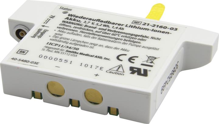 Image du produit AccuCell Batterie Li Ion originale Braun pour pompe à perfusion CADD Solis (1 pcs, Spécifique à l'appareil, 1400 mAh)
