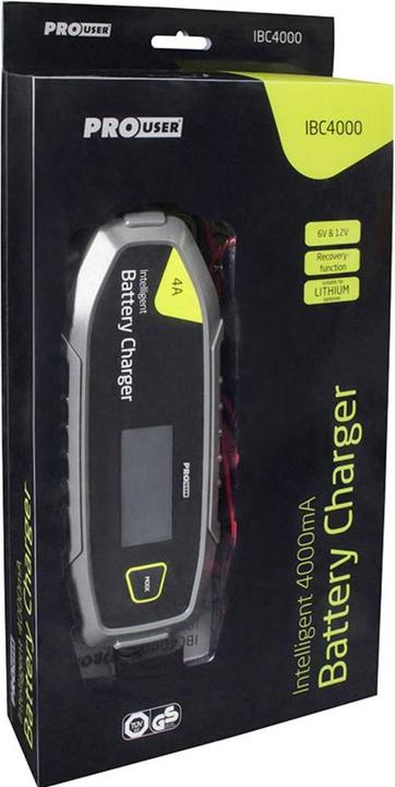 Immagine prodotto ProUser Caricatore a microprocessore 4A (12V, 6V, 4 A)