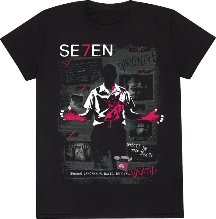 Se7en Unisex Adult Become Wrath T-Shirt