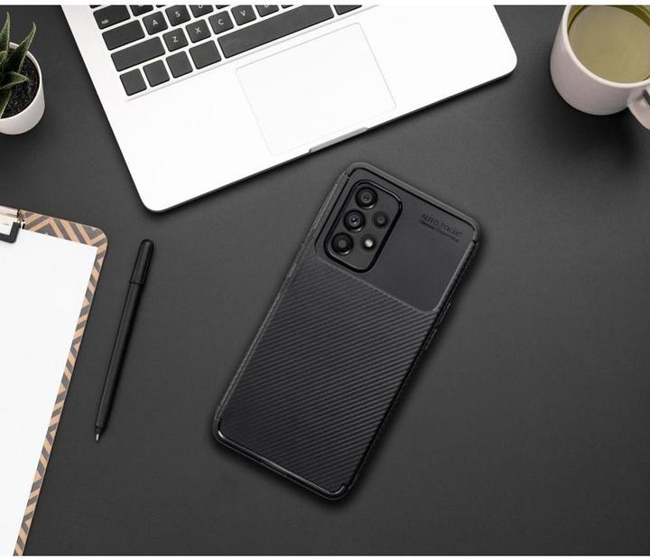 Immagine prodotto OEM Back panel cover Case CARBON PREMIUM for SAMSUNG A34 5G black (Samsung Galaxy A34 5G)