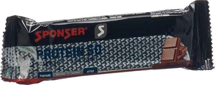 Sponser Protéine 50 (Chocolat, 1 pcs, 70 g)