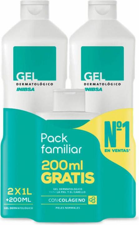 Produktbild Astor Inibsa Dermatologische Gel Set 3 Stück (1000 ml)