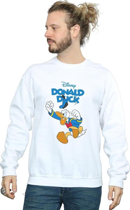 Actual product image Disney Mens Donald Duck Furious Donald Sweatshirt (5XL)