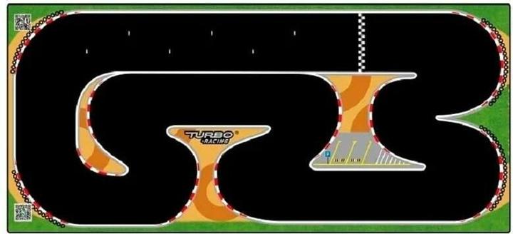 Produktbild Turbo Racing Rennstrecke XXL Micro Rally 800 x 1600 mm