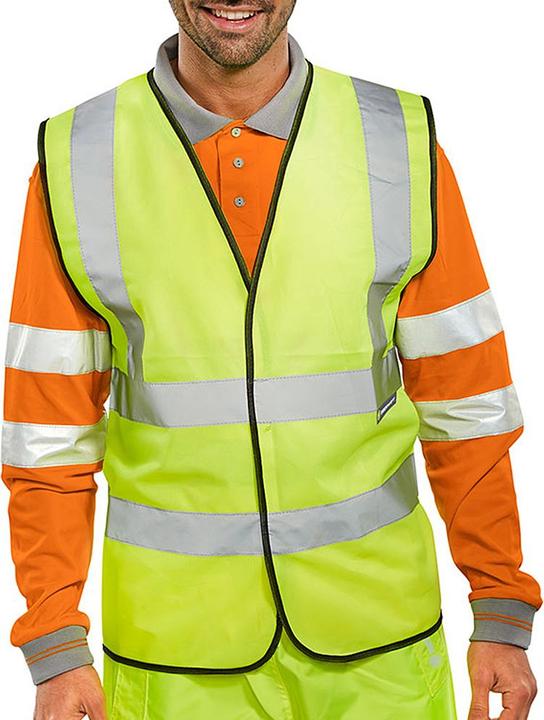 Produktbild B Seen Weste Hi-Vis Gelb XL (XL)