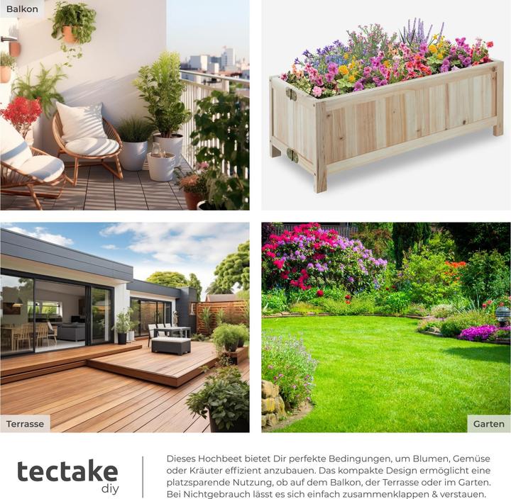 Produktbild tectake Blomster