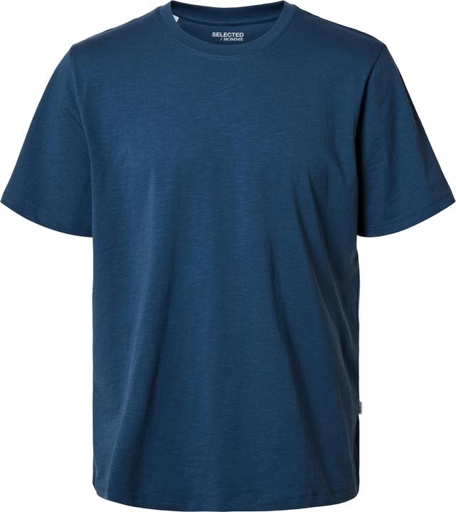 Selected Homme Slhaspen Slub Ss O-Neck Tee Noos