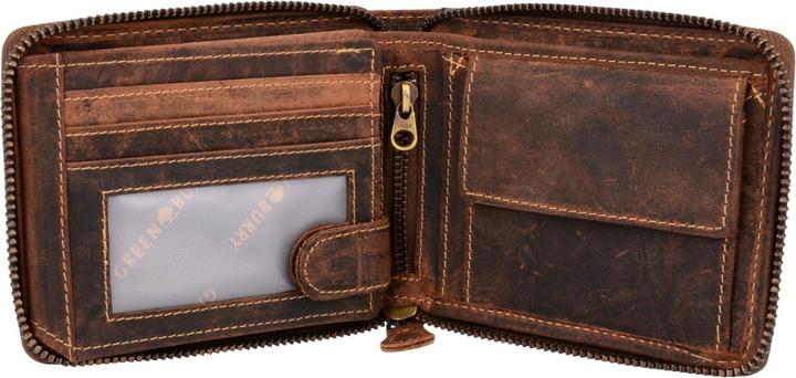 Immagine prodotto Greenburry Portafoglio vintage in pelle 13 cm