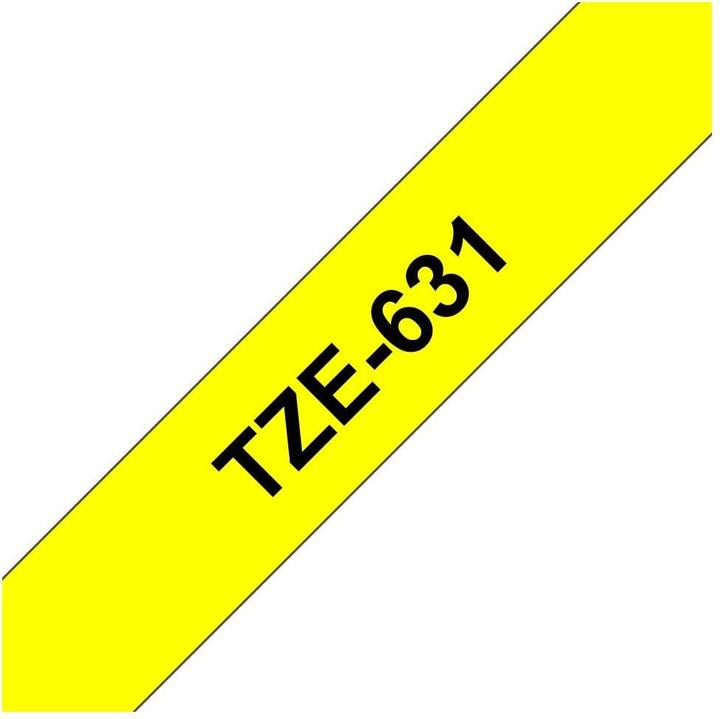 Produktbild Brother Tze-631 (1.20 cm, Gelb, Schwarz)
