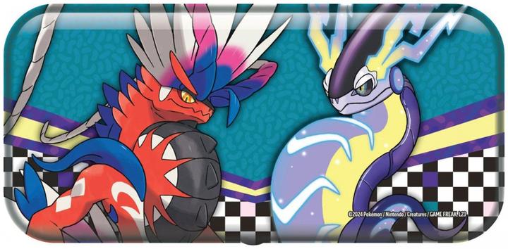 Actual product image Pokémon TCG Back To School Pencil Case 2024 *ANGLAIS* (English, Booster Pack)