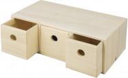 Actual product image Rayher Wooden chest of drawers (32 x 18 x 11.5 cm)