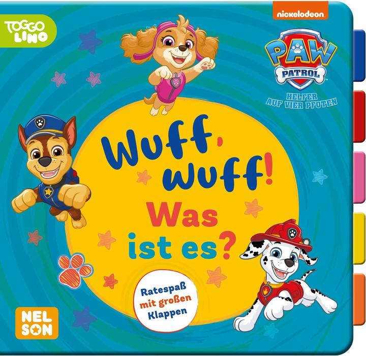 Actual product image PAW Patrol Pappbilderbuch: Wuff, wuff! Was ist es? (German)