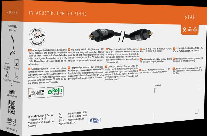 Image du produit Inakustik STAR Opto (1.50 m, Optique)
