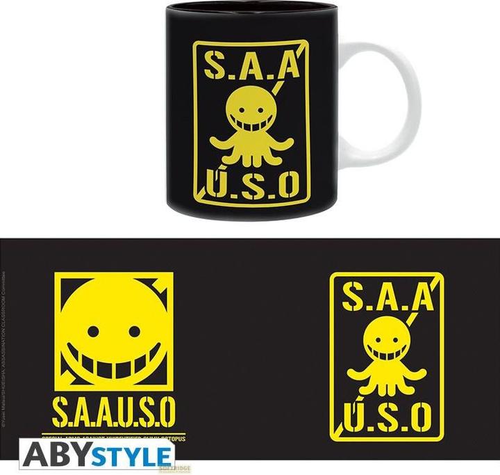 Image du produit ABYstyle Tazza 320ml Subli - Assassination Classroom : Saauso (320 ml, 2 x)