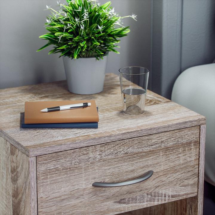 Actual product image Casaria Nachttisch (41 x 39 x 28 cm)