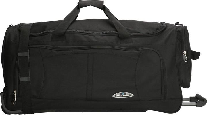 Enrico Benetti Benetti Orlando 35305 L Reistas / sporttas met wielen / wieltas 81 liter - Zwart (80.60 l)