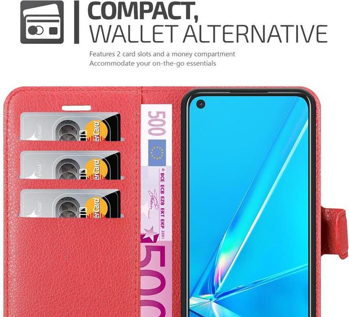 Produktbild Cadorabo Book mit Standfunktion Cover (Oppo A92)