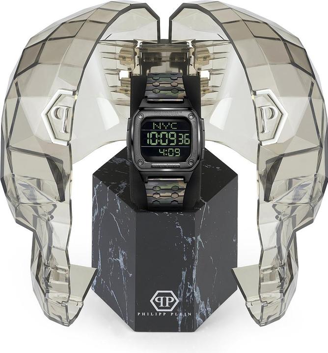 Image du produit Philipp Plein PWHAA0921 HYPER $PORT Unisexe 44mm 5ATM (Montre numérique, 44 mm)
