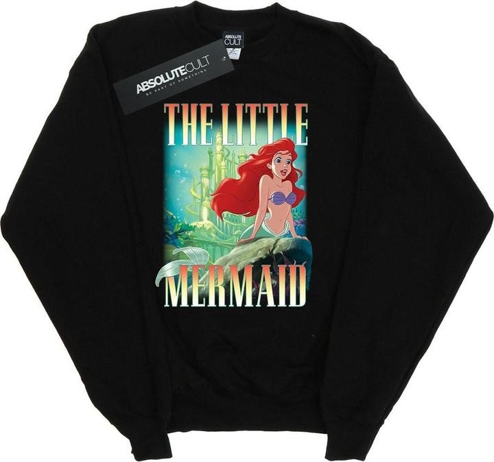 Disney The Little Mermaid Ariel Montage Sweatshirt Jungen