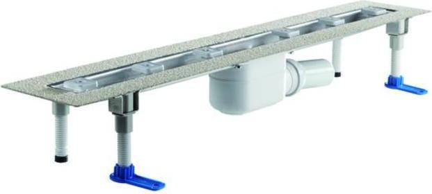 Actual product image Dallmer shower channel CeraLine F 800mm, 520043, DN 50 overall height 110mm (1050 mm)