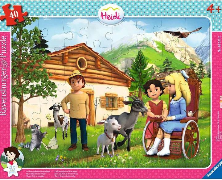 Image du produit Ravensburger Clara rend visite à Heidi 40p (40 pièces)
