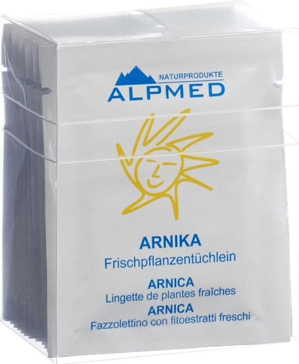 Produktbild Alpmed Frischpflanzentüchlein Arnika (13 Stück)