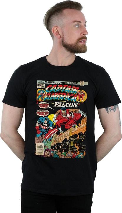 Immagine prodotto Captain America And Falcon Comic Cover Maglietta Uomo (XXL)