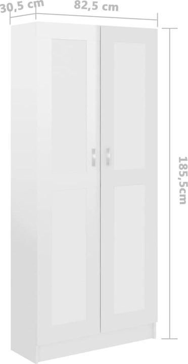 Immagine prodotto VidaXL Gilvarry (82,5 x 30,5 x 185,5 cm)