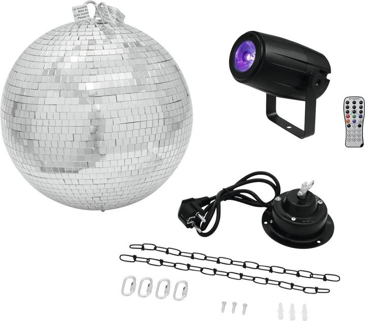 Eurolite Discokugel Set LED (30 cm)