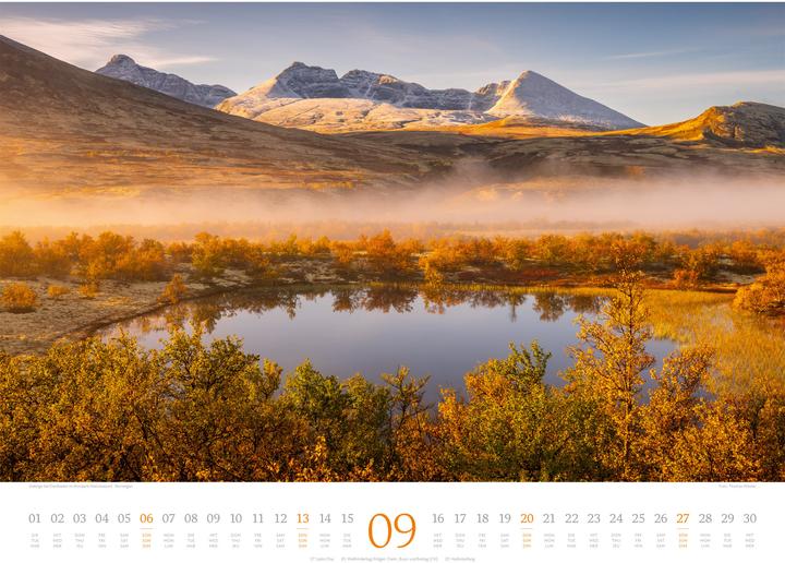 Produktbild Morgenlicht Kalender 2026 (54 x 42 cm, Englisch, Französisch, Deutsch)
