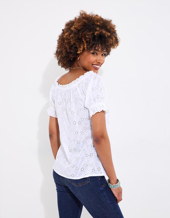 Produktbild Joe Browns Broderie Short Sleeve Top (34)