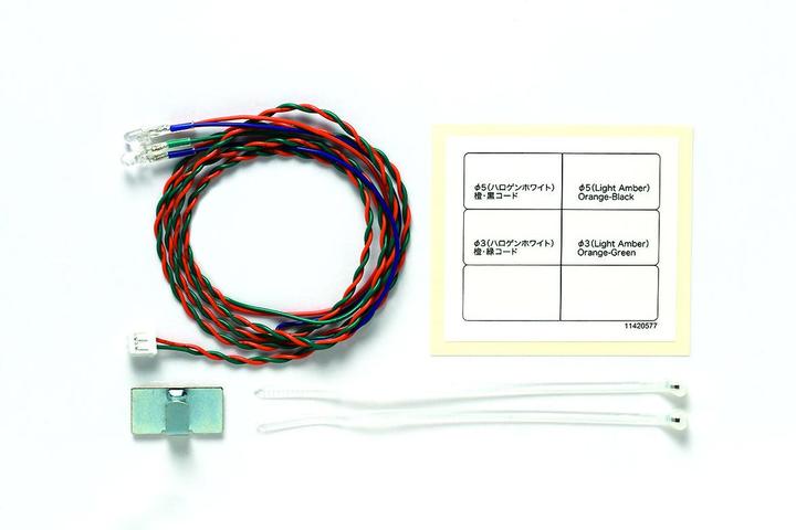 Image du produit Tamiya 300056521 MFC01/02 3mm LED orange (transparent) 1 pc.
