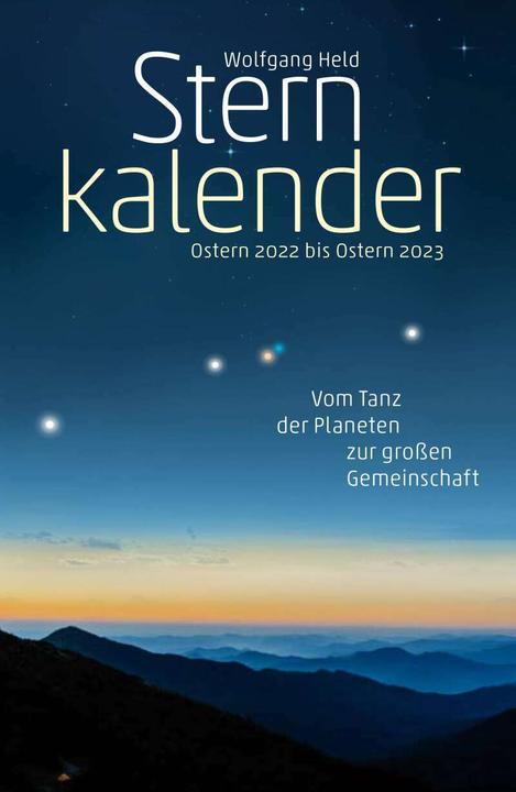 Actual product image Star Calendar Easter 2022 to Easter 2023 (Hardcover, German)