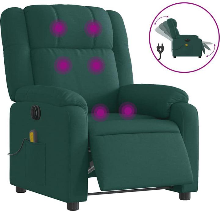 Produktbild VidaXL Massagesessel Elektrisch Stoff