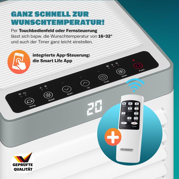 Image du produit Monzana MZKA1000 (9000 BTU/h)