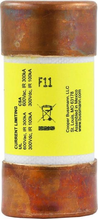 Image du produit Bussmann LPJ-50SP Fusible ritardato O x L 2.69 mm 6.05 50 A 600 V/AC Ritardato (Microfusible, 50 A, Paresseux)