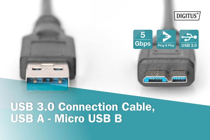Produktbild Digitus AK-300117 (0.25 m, USB 3.0)