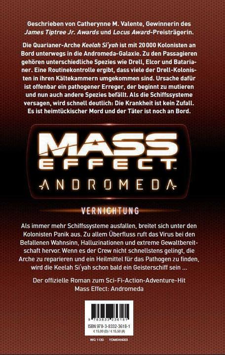 Immagine prodotto Panini Mass Effect Andromeda (Tedesco, Catherynne M. Valente, Andreas Kasprzak, Tobias Toneguzzo, 2019)