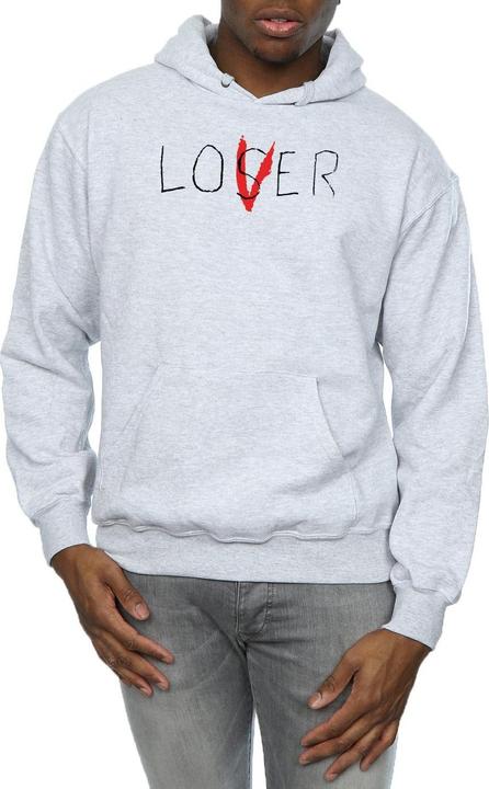 Actual product image Universal Textiles Mens Loser Lover Hoodie (XL)