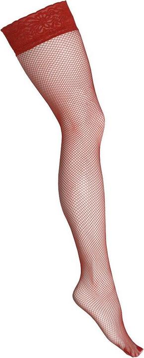 Actual product image Kotek KO H018 fishnet hold ups red L/XL (XL)