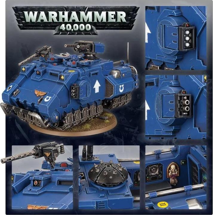 Actual product image Games Workshop Warhammer 40k - Space Marine Primaris Impulsor (Plastic)