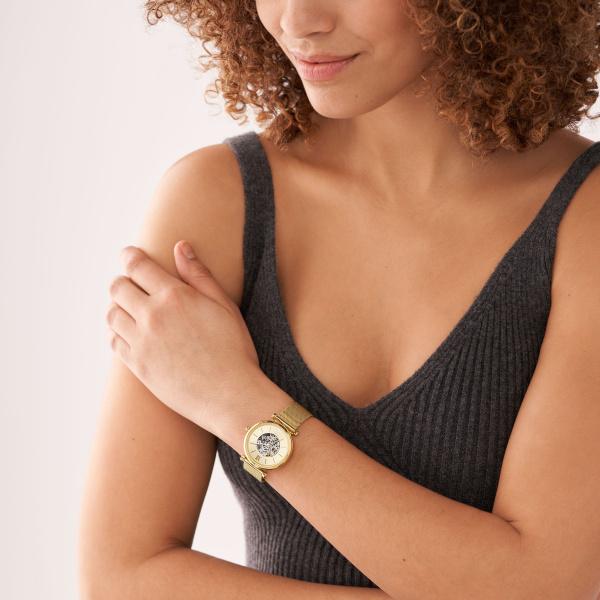 Immagine prodotto Fossil Carlie Meccanico (Orologio da polso analogico, 35 mm)