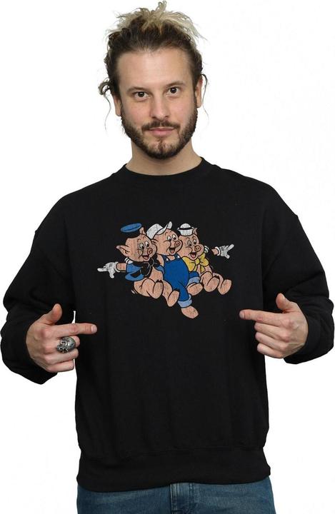 Produktbild Disney Three Little Pigs Jump Sweatshirt (M)