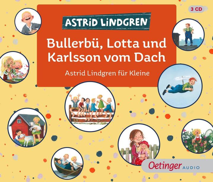 Image du produit Bullerbü, Lotta et Karlsson du toit (Ursula Illert, Annette Louisan, Frank Gustavus, Silke von Hacht, Katrin Angel King, Leonie Landa, Charles Kurt Peters, Cathlen Gawlich, Kay Poppe, Thyra Dohrenburg, Astrid Lindgren, Senta Kapoun, Allemand)