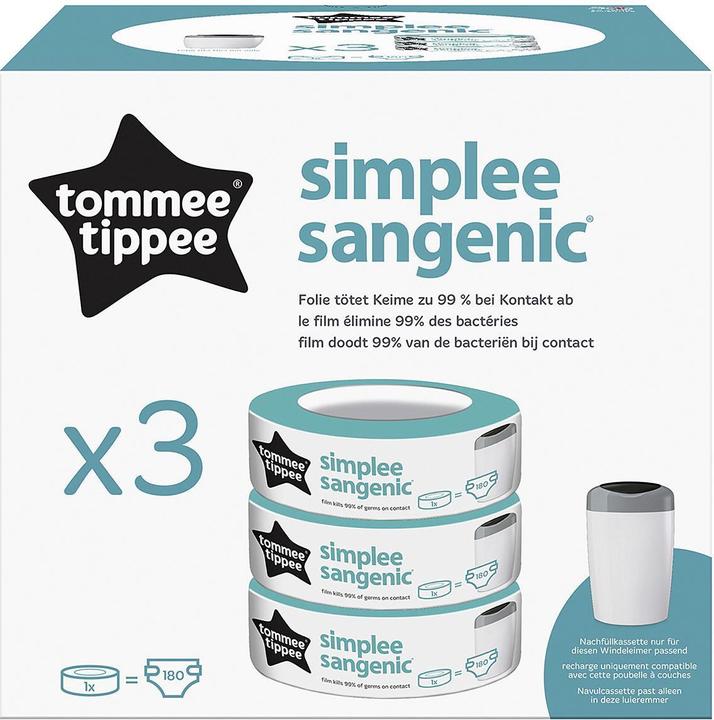 Produktbild Sangenic Simplee Nachfüllkassetten (3 x)