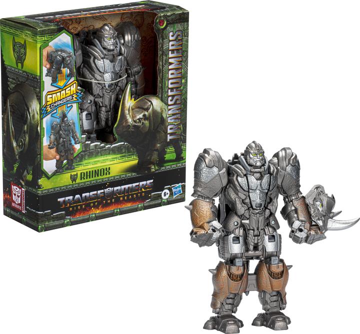 Actual product image Transformers Rise of the Beasts Smash Changer Rhinox