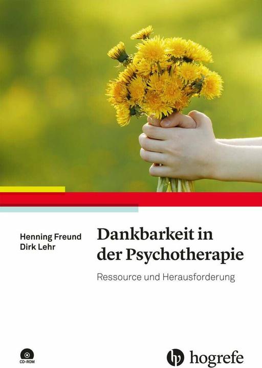 Productafbeelding Dankbaarheid in psychotherapie (Duits, Dirk Lehr, 2020)