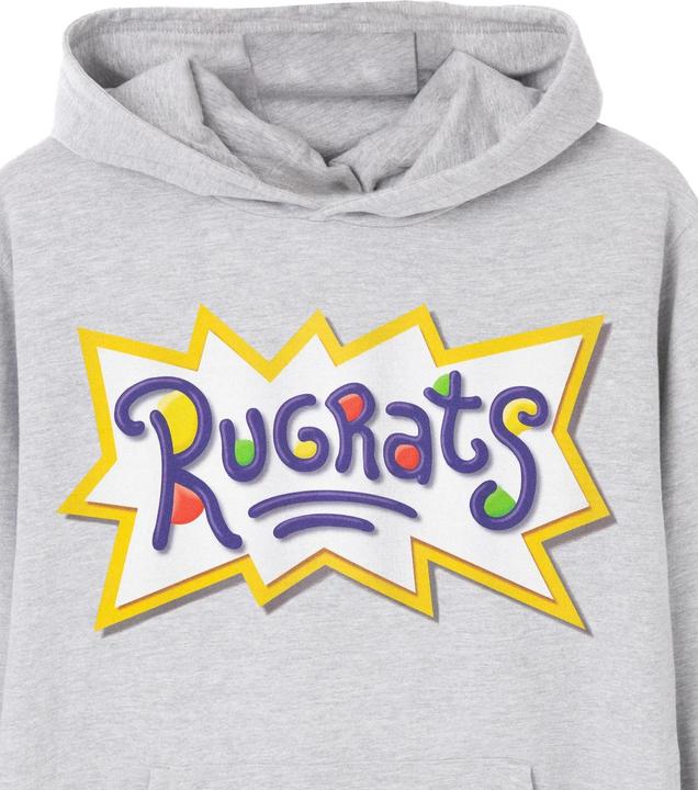 Immagine prodotto Rugrats Classic Felpa con Cappuccio Logo Uomo (M)