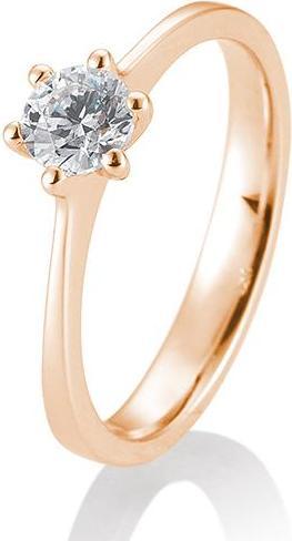 Actual product image Breuning 6 prong set 0.40-0.60 ct. (56, 585/14 K Gold)