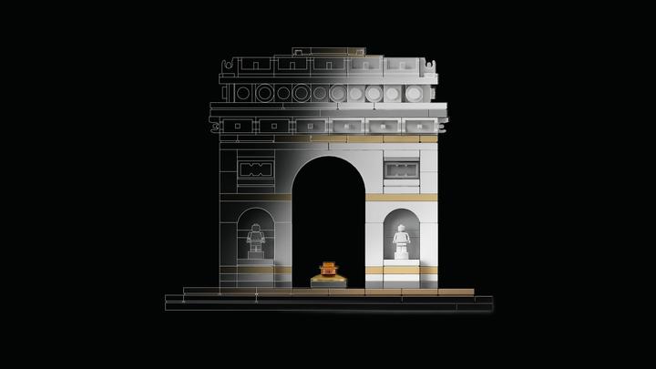 Actual product image LEGO The Arc de Triomphe (21036, LEGO Architecture)